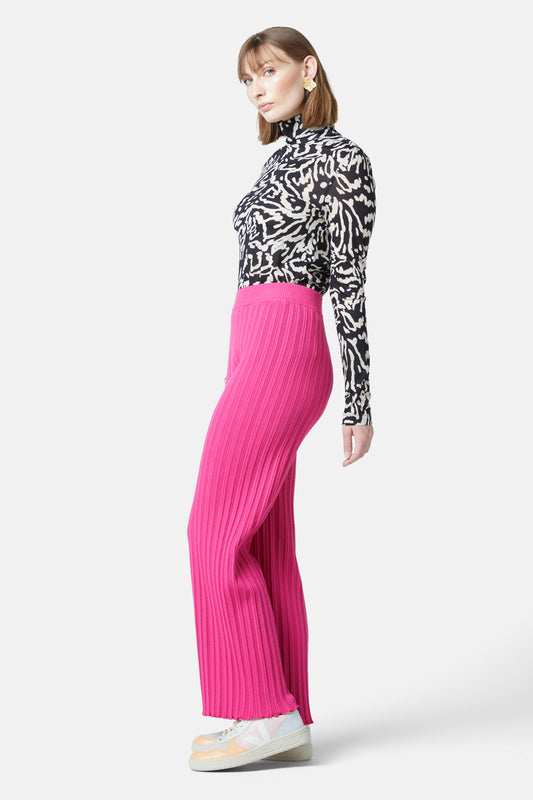 Gorman NZ - Pleat Knit Pant - pink