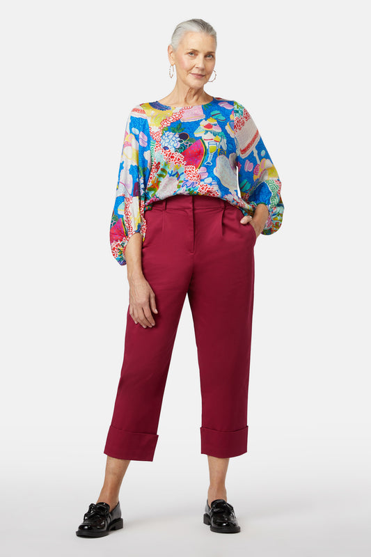 Gorman NZ - Devon Pant - raspberry