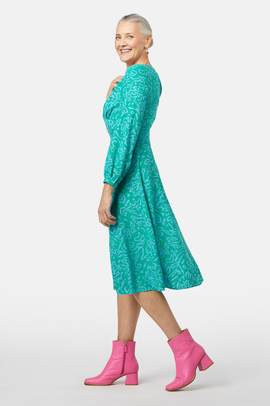 Gorman NZ - Vase Details Dress - print