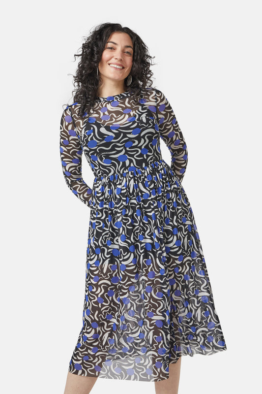 Gorman NZ - Favourite Spot Mesh Dress - print