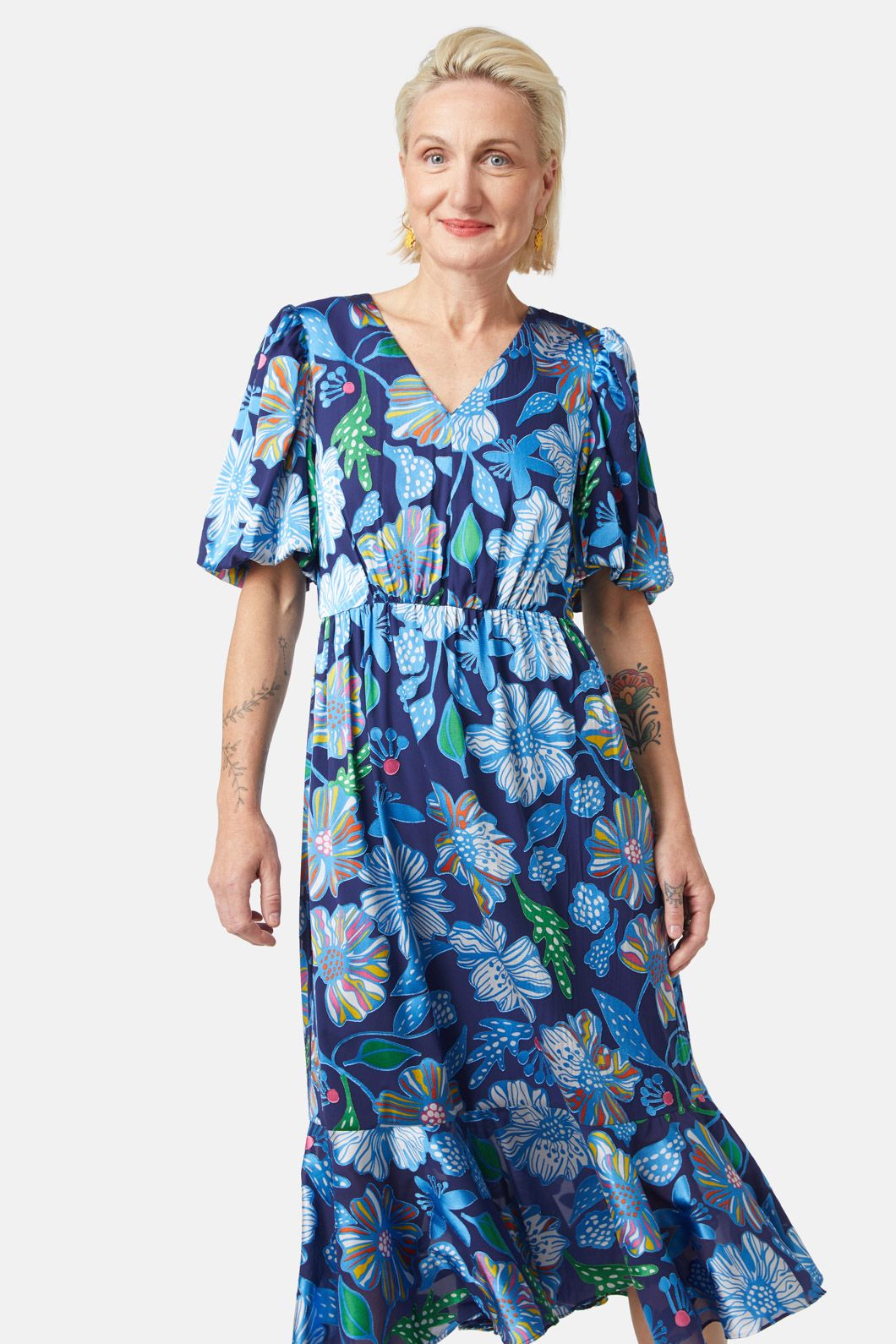 Flourish Burn Out Dress – Gorman NZ