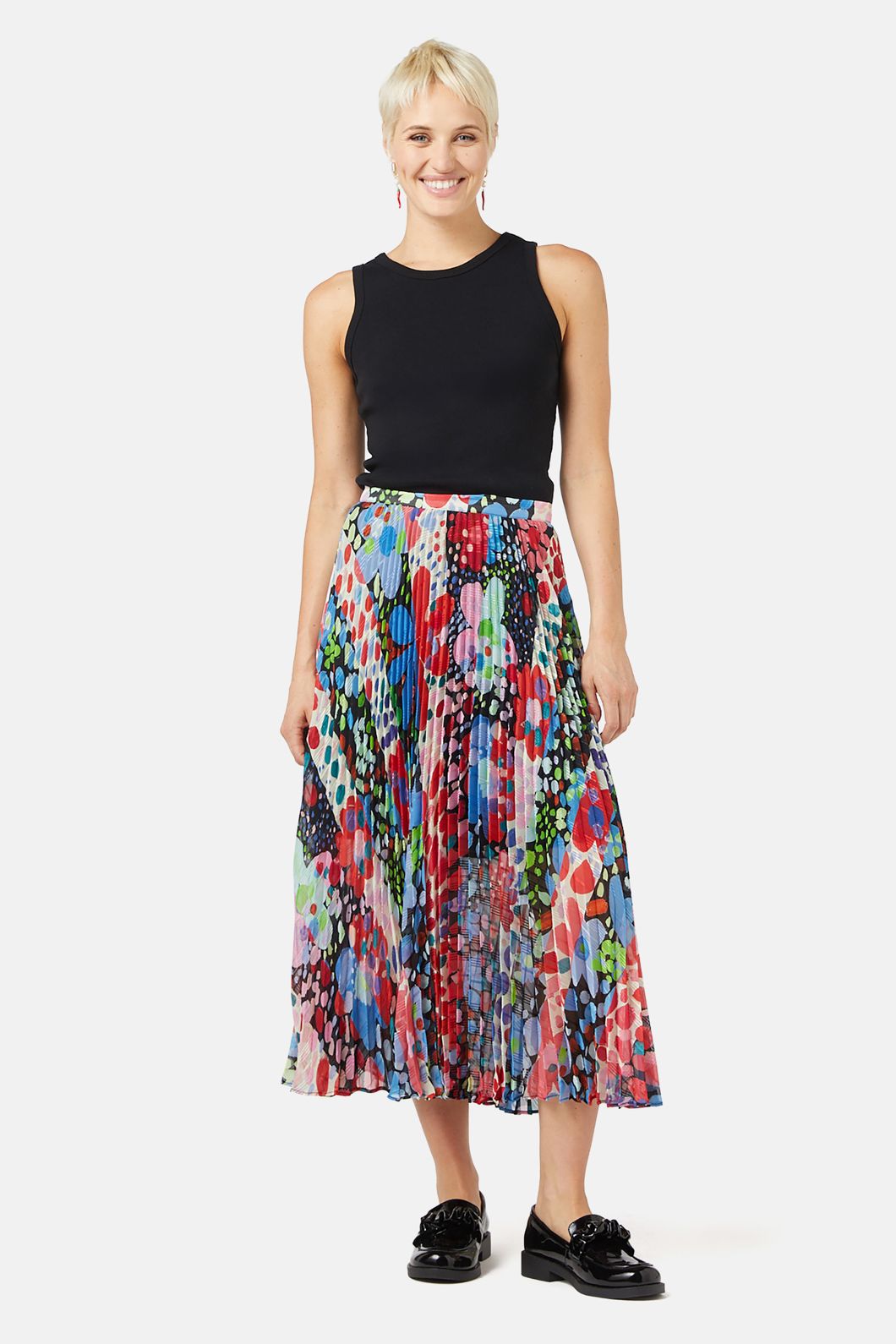 Pleated skirt nz best sale