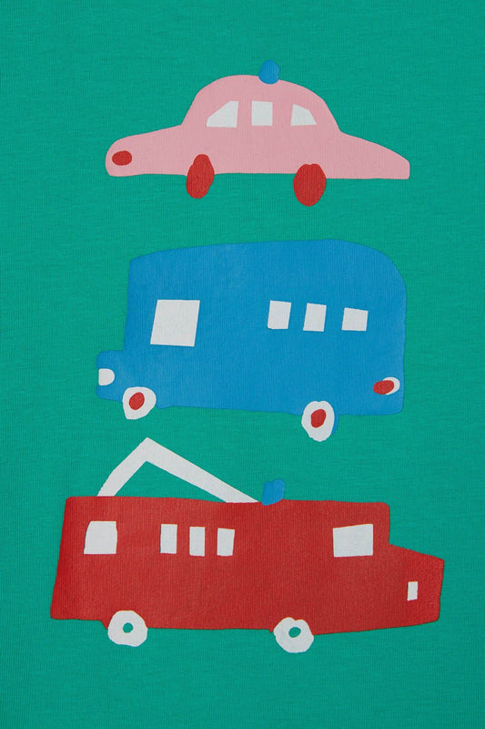 Gorman NZ - Cars Baby Tshirt - green