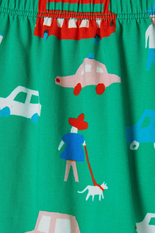 Gorman NZ - Cars Baby Shorts - green