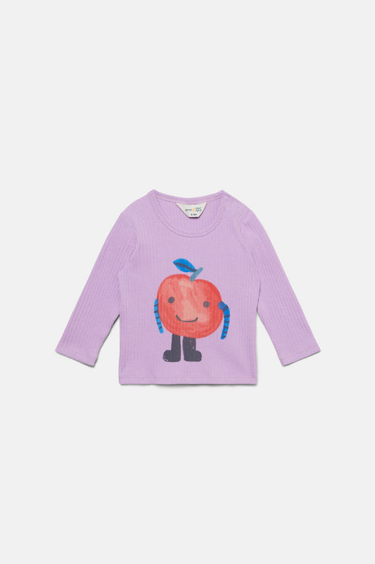 Gorman NZ - Apple Guy Baby LS Tee - pink
