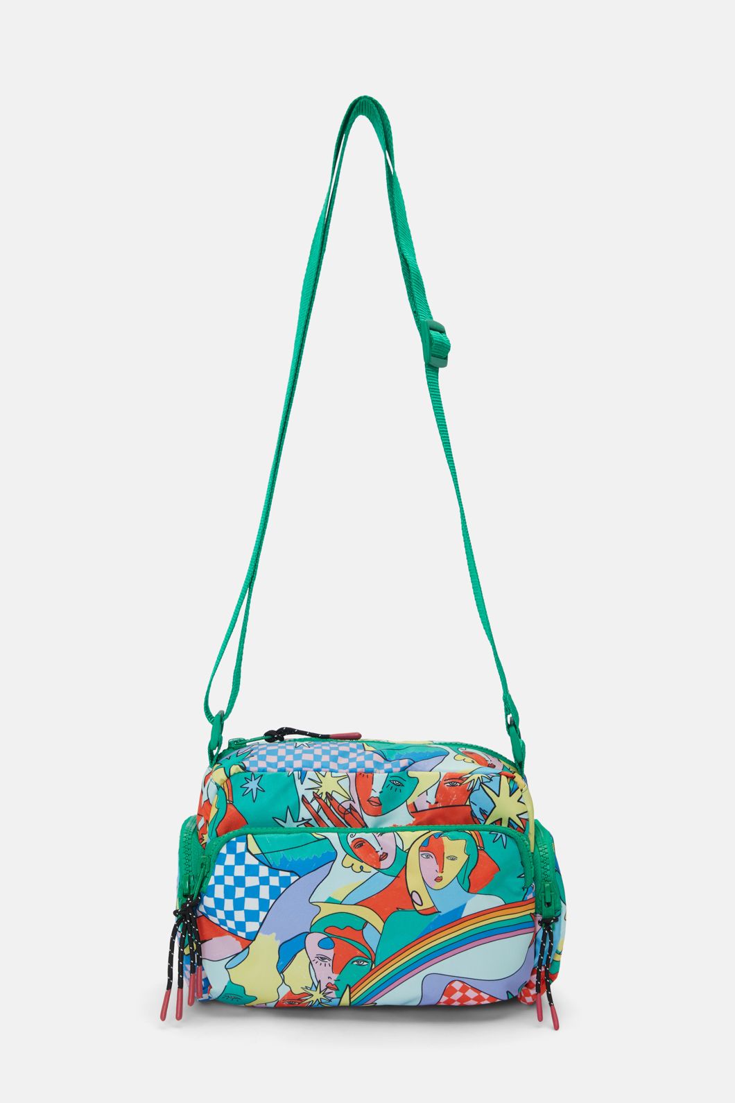 Colourful cross body on sale bag